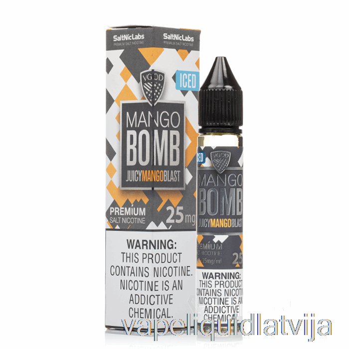 Ledus Mango Bumba - Vgod Sāls - 30ml 25mg Vape šķidrums